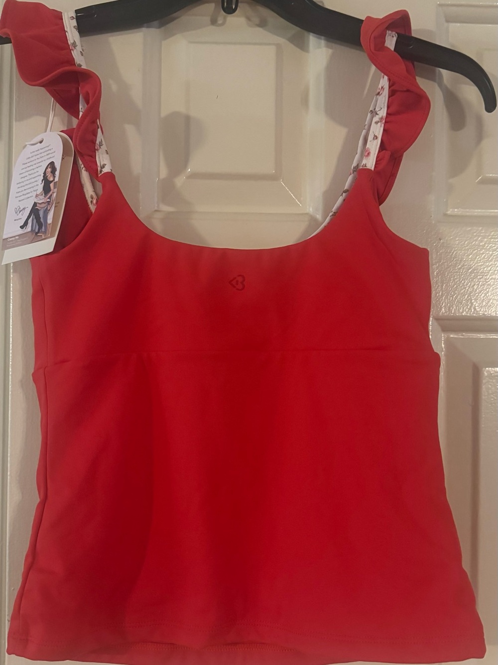 Blogilates Ruffle Lace Up Tank - Picture 6 of 8